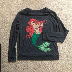 Disney The Little Mermaid Ariel long sleeve tshirt